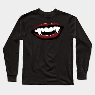 Vampire lips Long Sleeve T-Shirt